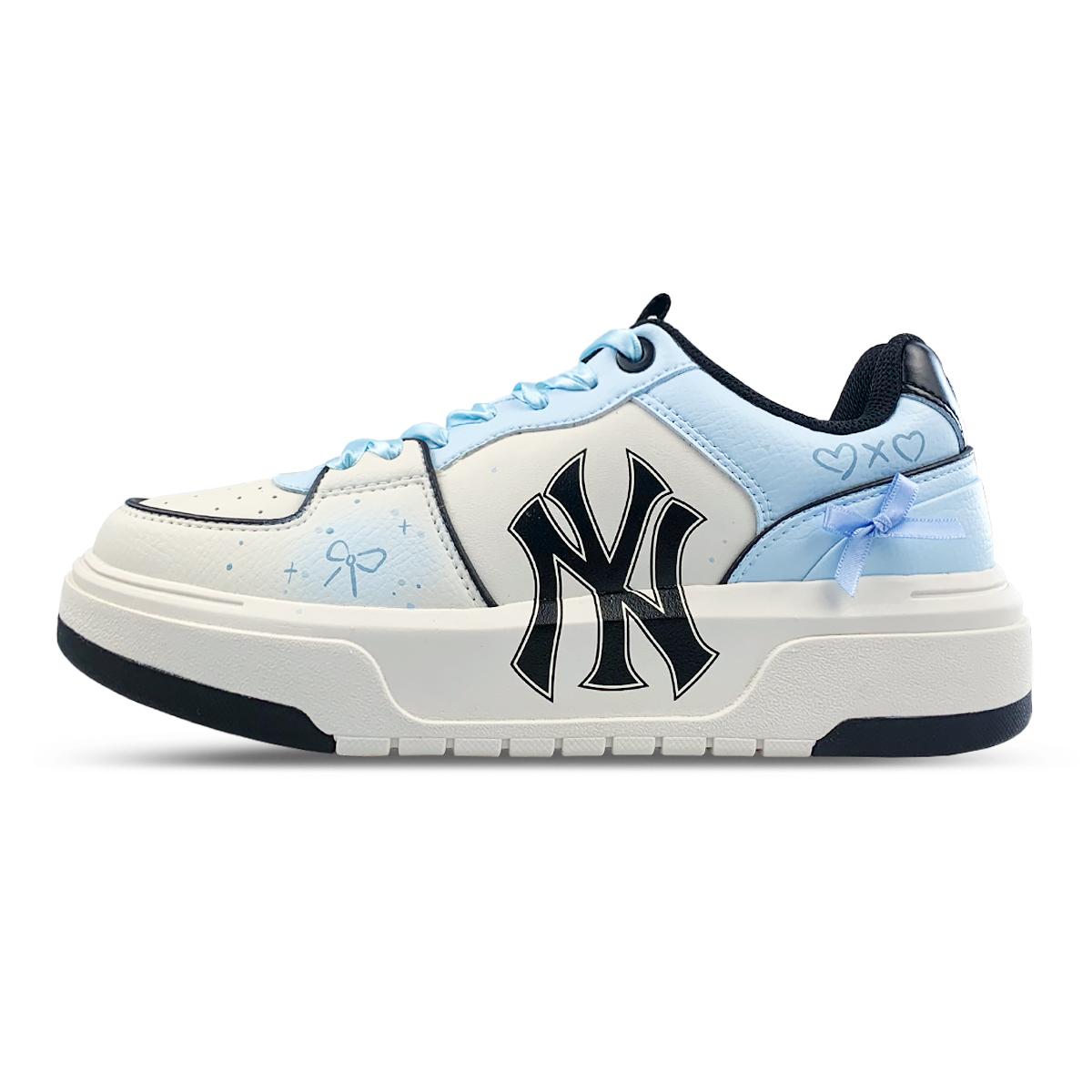 MLB Chunky Liner Abrasion Resistant Slip Resistant Low top Skateboard Shoes Unisex Black White Blue 3ASXCA12N-50WHS(Team652-M) 39
MLB Chunky Liner Abrasion Resistant Slip Resistant Low top Skateboard Shoes Unisex Black White Blue 3ASXCA12N-50WHS(Team652-M) 39
