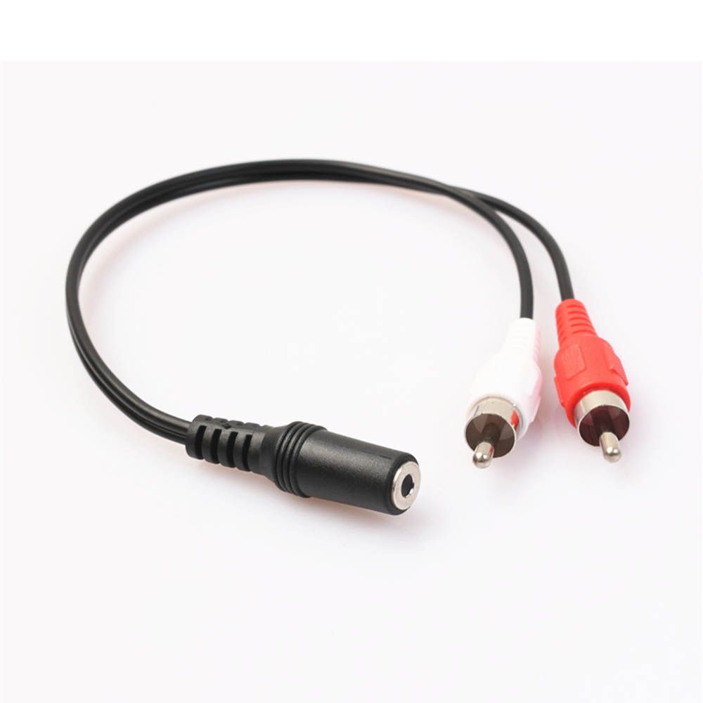 40cm Universal 2 RCA Headphone 3.5 RCA Male Splitter Adapter Cable Audio Cables Stereo Audio чёрный
40cm Universal 2 RCA Headphone 3.5 RCA Male Splitter Adapter Cable Audio Cables Stereo Audio чёрный