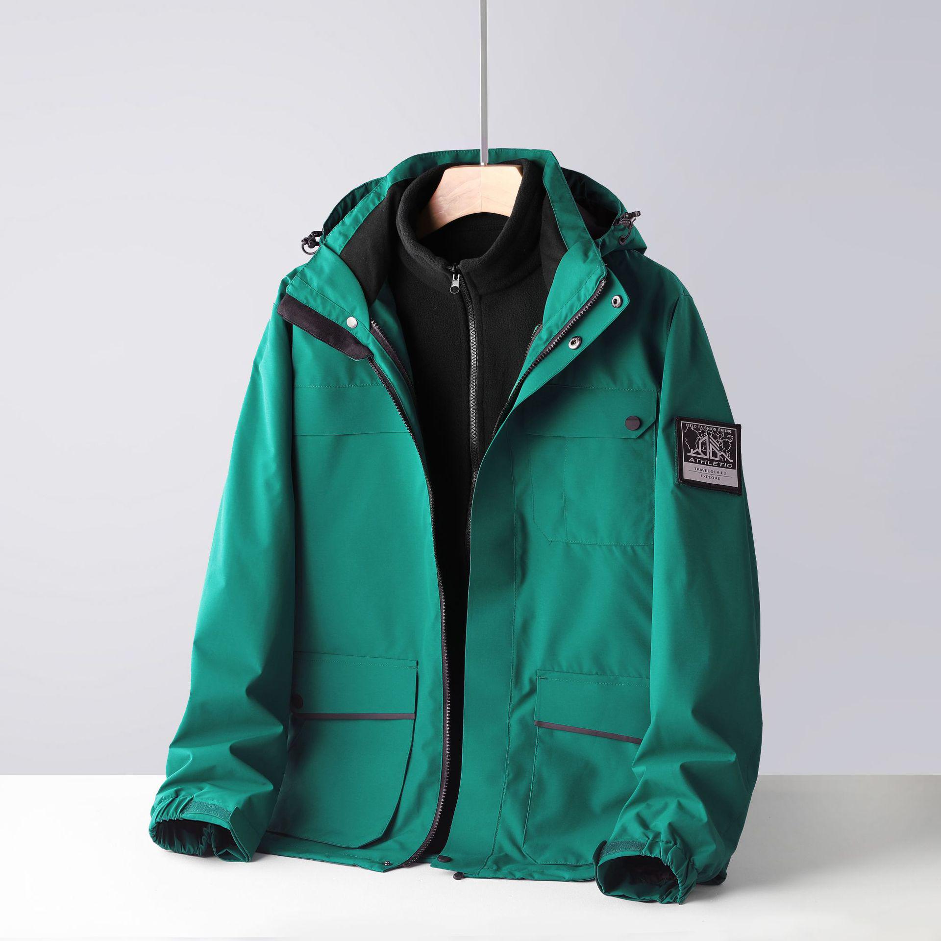 Warm Fleece-Lined Windproof 3-in-1 Jacket Set with Detachable Two-Piece Design 5XL
Warm Fleece-Lined Windproof 3-in-1 Jacket Set with Detachable Two-Piece Design 5XL