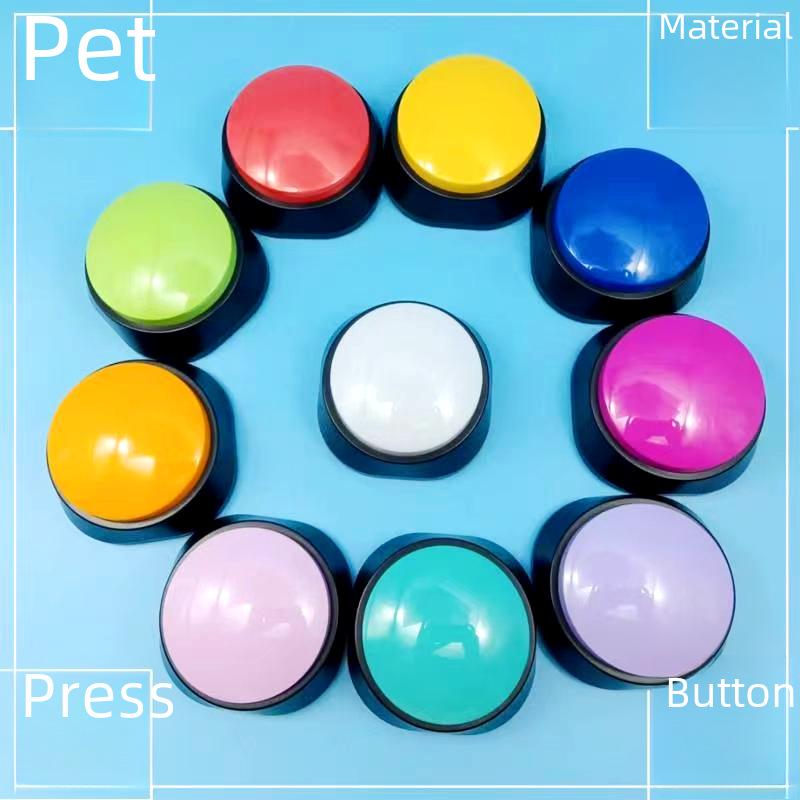 Pet Talking Button - Dog Communication and Training Toy with Recording and CE Certification Recording Black Base Gray
Pet Talking Button - Dog Communication and Training Toy with Recording and CE Certification Recording Black Base Gray