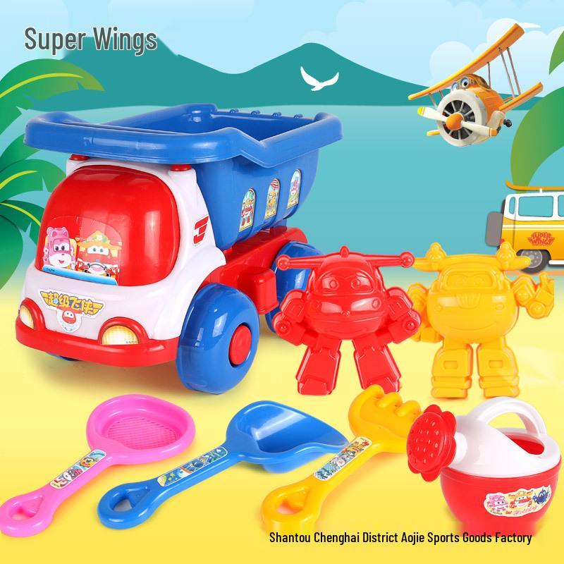 Super Wings Kids Winter & Beach Play Set - Snow Shovel, Sand Bucket, Digging & Water Tools
Super Wings Kids Winter & Beach Play Set - Snow Shovel, Sand Bucket, Digging & Water Tools