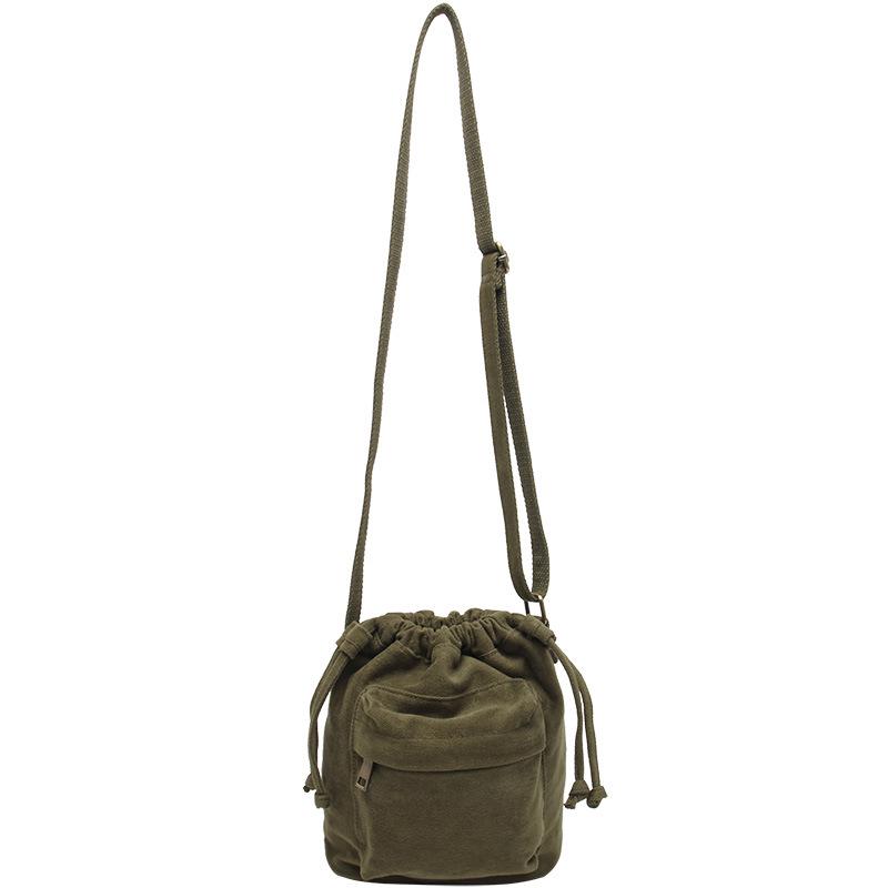 Literary And Retro Canvas Bag Women S Cotton Solid Color Crossbody Small Bag Drawstring Bundle Bucket Bag зелений
Literary And Retro Canvas Bag Women S Cotton Solid Color Crossbody Small Bag Drawstring Bundle Bucket Bag зелений