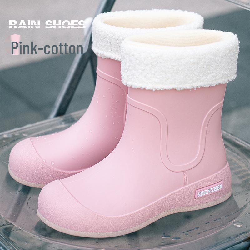 Корейские женские модные полусапоги из нескользящей резины средней высоты для взрослых 36
Корейские женские модные полусапоги из нескользящей резины средней высоты для взрослых 36