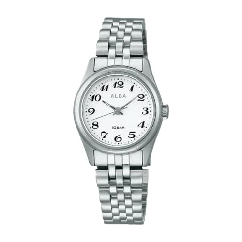 Seiko Alba Women s Quartz Watch, Stainless Steel, Water Resistant (10 ATM), Analog, Silver (AEGK429)
Seiko Alba Women s Quartz Watch, Stainless Steel, Water Resistant (10 ATM), Analog, Silver (AEGK429)