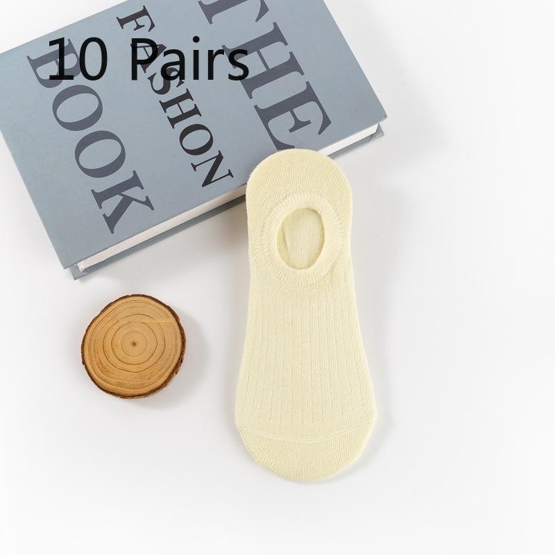 10 пар женских носков-лодочек, летние тонкие, низкие, противоскользящие и не спадающие хлопковые носки, невидимые, светлые короткие носки, дышащие 10 pairs кремовый
10 пар женских носков-лодочек, летние тонкие, низкие, противоскользящие и не спадающие хлопковые носки, невидимые, светлые короткие носки, дышащие 10 pairs кремовый