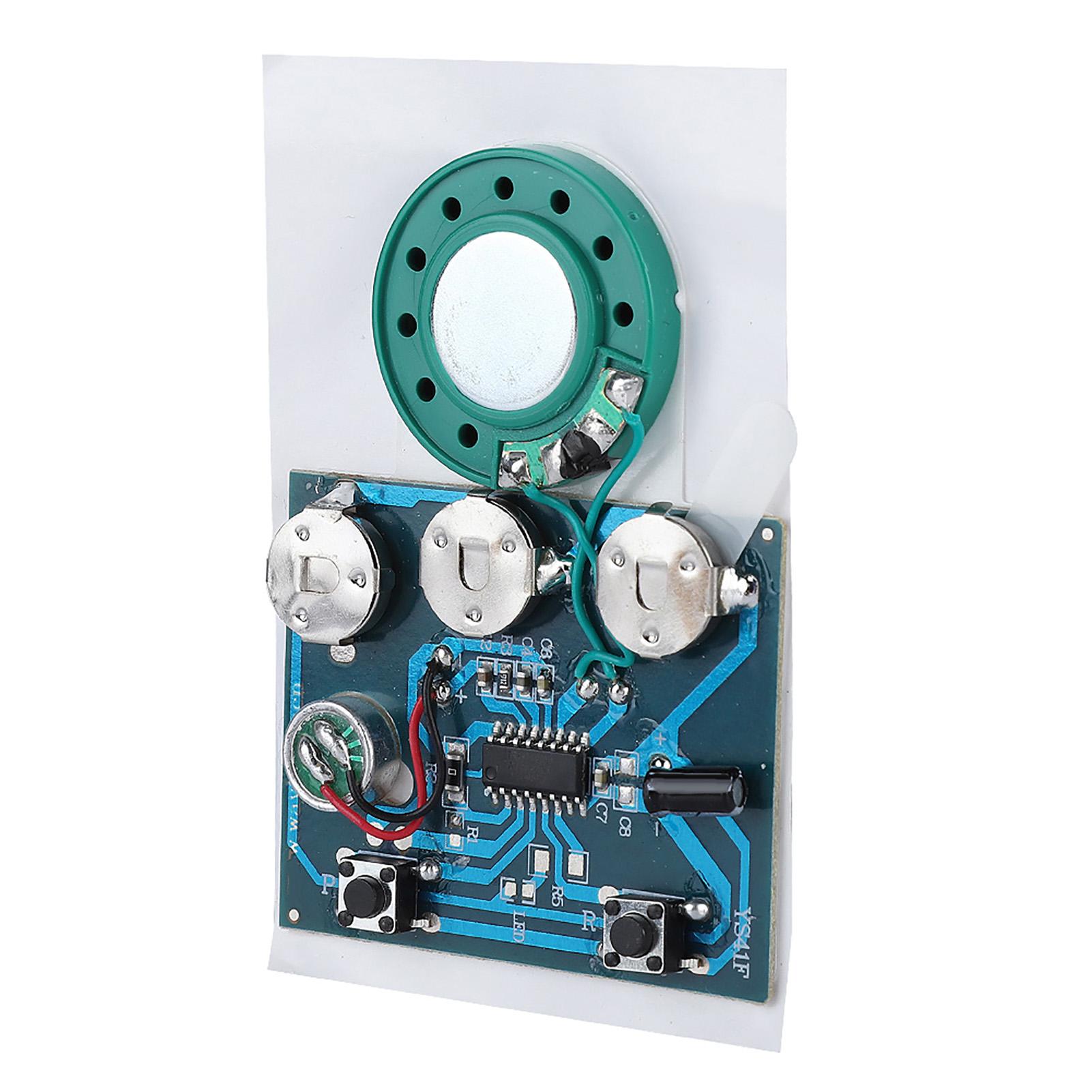 27-секундний голосовий модуль із записуваною музикою, звуком, чіпом 0,5 Вт із кнопковим керуванням батареєю.
27-секундний голосовий модуль із записуваною музикою, звуком, чіпом 0,5 Вт із кнопковим керуванням батареєю.