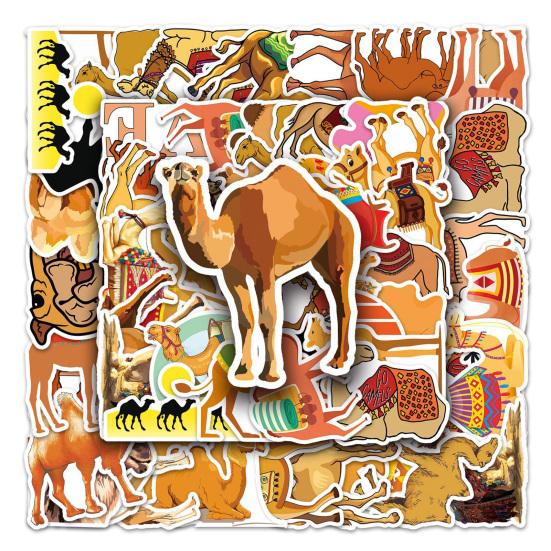 50Pcs Cartoon Animal Stickers Adhesive Camel Pattern Vinyl Decals Waterproof Various Art Pvc Suitcase Water Bottle
50Pcs Cartoon Animal Stickers Adhesive Camel Pattern Vinyl Decals Waterproof Various Art Pvc Suitcase Water Bottle