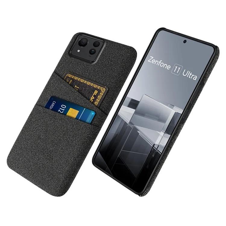 Для Asus Zenfone 11 Ultra 5G чехол из ткани с текстурой, устойчивый к царапинам, с отделениями для карт
Для Asus Zenfone 11 Ultra 5G чехол из ткани с текстурой, устойчивый к царапинам, с отделениями для карт