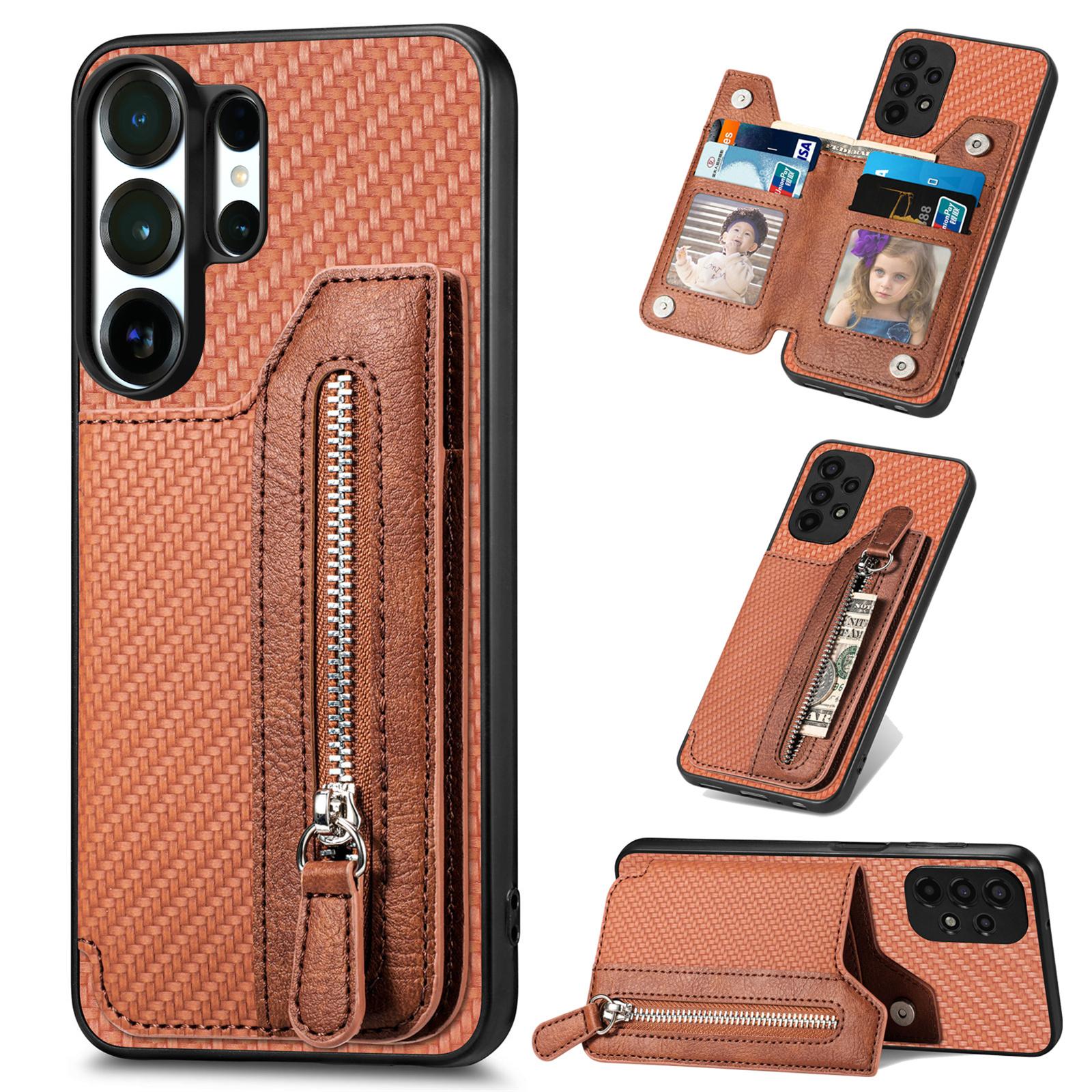 Business zipper Magnetic Leather Wallet Cards Solt Phone Case For Samsung S25 Ultra S24 Plus S23 A17 A07 kickstand RFID Cover Galaxy S23+ світло-коричневого кольору
Business zipper Magnetic Leather Wallet Cards Solt Phone Case For Samsung S25 Ultra S24 Plus S23 A17 A07 kickstand RFID Cover Galaxy S23+ світло-коричневого кольору