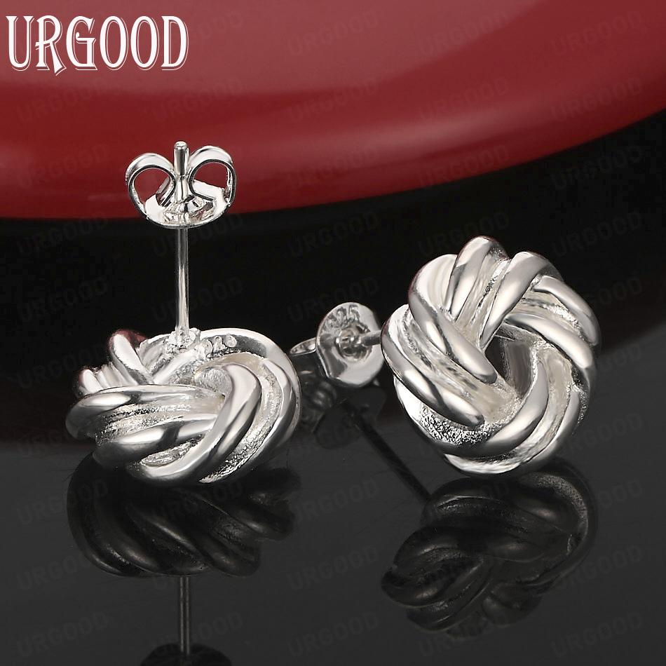 Серьги из стерлингового серебра 925 пробы, модные свадебные украшения 1.00*1.00cm
Серьги из стерлингового серебра 925 пробы, модные свадебные украшения 1.00*1.00cm