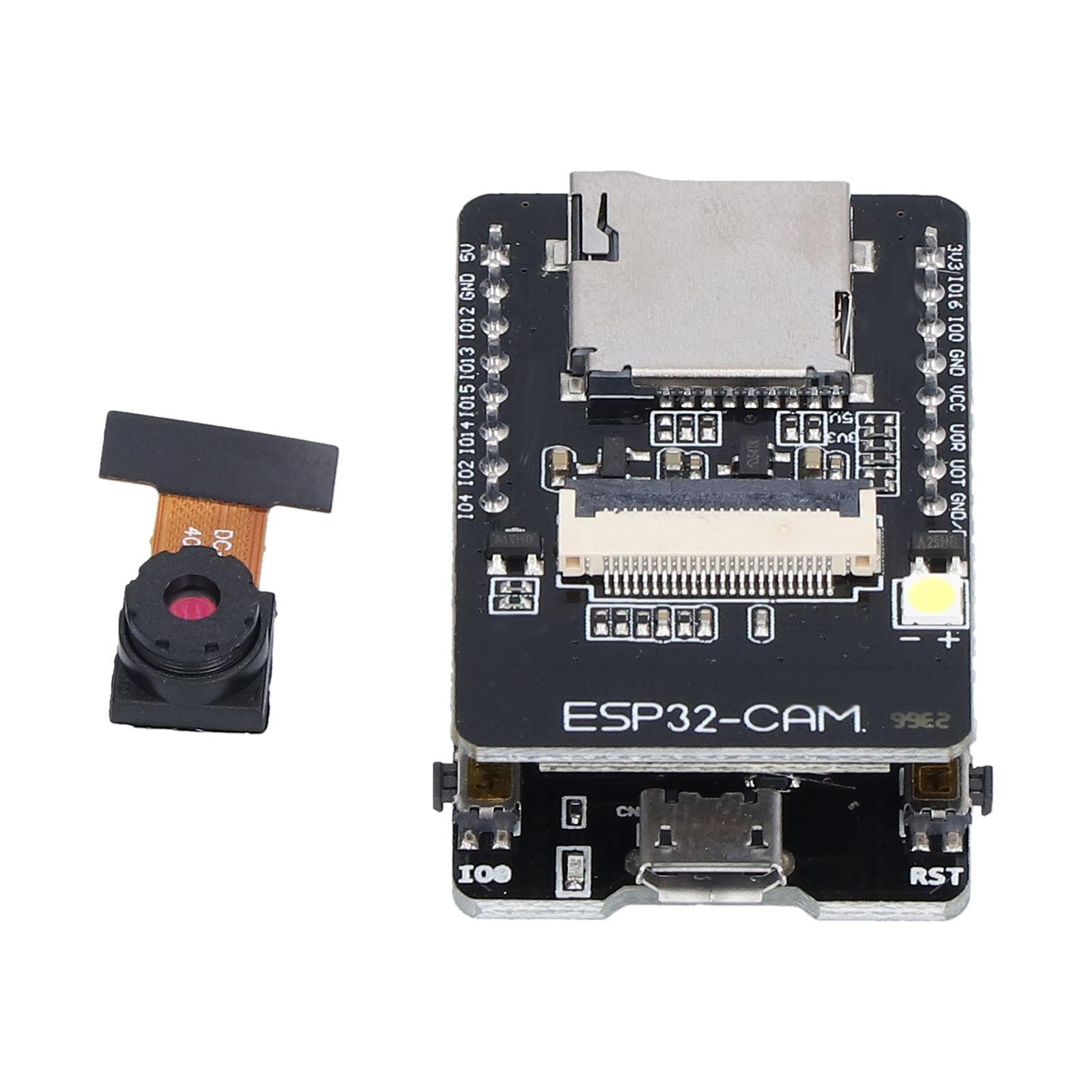 Плата розвитку ESP32CAM Драйвер живлення WiFi Bluetooth із модулем приймача OV2640 OV7670
Плата розвитку ESP32CAM Драйвер живлення WiFi Bluetooth із модулем приймача OV2640 OV7670
