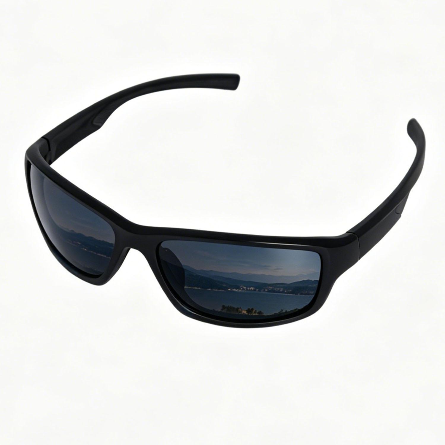Kylebooker Polarized Sports Sunglasses for Men Women Unbreakable Frame with UV Protection Ideal for Fishing Driving Running чорний/сірий колір
Kylebooker Polarized Sports Sunglasses for Men Women Unbreakable Frame with UV Protection Ideal for Fishing Driving Running чорний/сірий колір