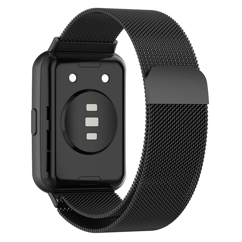 For Huawei Watch Fit 2/Watch Fit 2 Active Milanese Fine Mesh Watch Strap Stainless Steel Replacement Wrist Band Black
For Huawei Watch Fit 2/Watch Fit 2 Active Milanese Fine Mesh Watch Strap Stainless Steel Replacement Wrist Band Black
