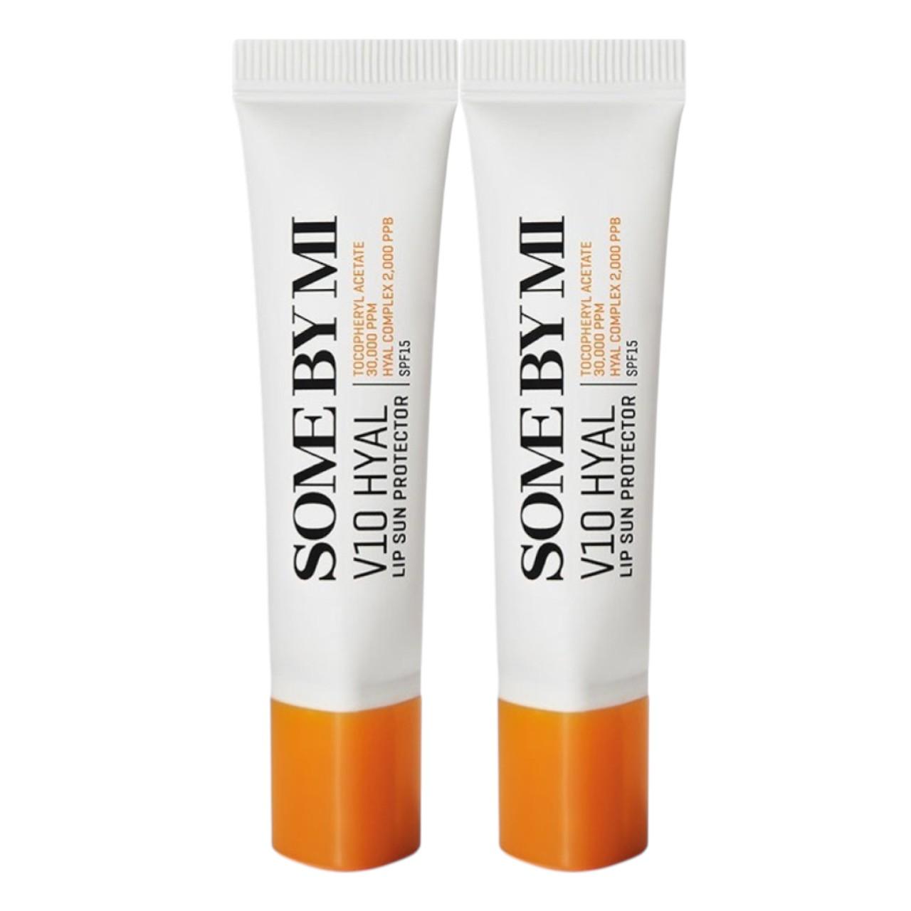 SOME BY MI V10 Hyal Lip Sun Protector SPF15 (Clear) 7ml x 2EA – Transparent Lip Sunscreen with Vitamin Complex & Hyaluronic Acid
SOME BY MI V10 Hyal Lip Sun Protector SPF15 (Clear) 7ml x 2EA – Transparent Lip Sunscreen with Vitamin Complex & Hyaluronic Acid
