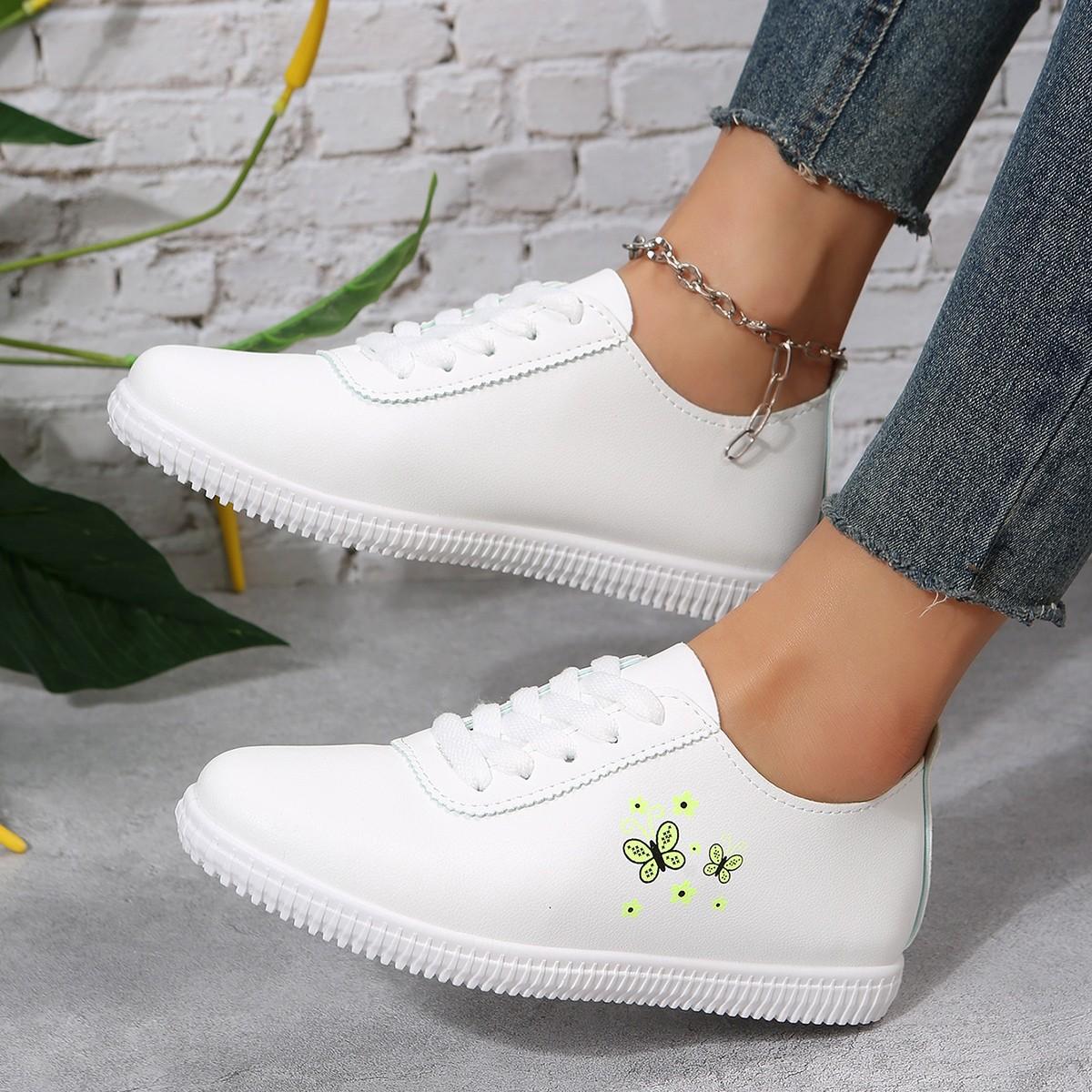 Туфли Butterfly Little White, женские туфли на шнуровке, универсальные повседневные туфли 2025 года, всесезонные, мягкая подошва, удобные и дышащие, плоские белые туфли 35 белый
Туфли Butterfly Little White, женские туфли на шнуровке, универсальные повседневные туфли 2025 года, всесезонные, мягкая подошва, удобные и дышащие, плоские белые туфли 35 белый