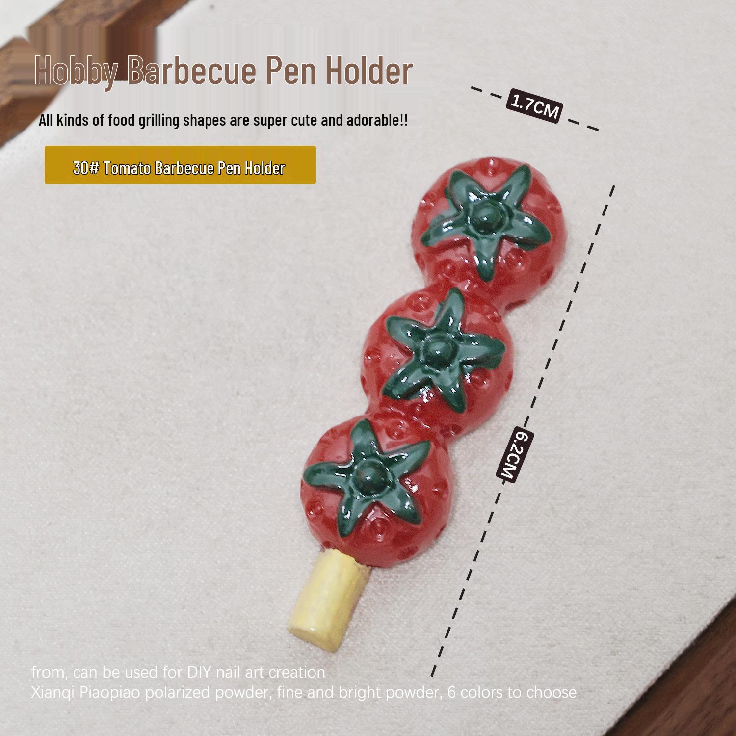 3D Food Gel Nail Art Pen Holder for BBQ and Skewers
3D Food Gel Nail Art Pen Holder for BBQ and Skewers