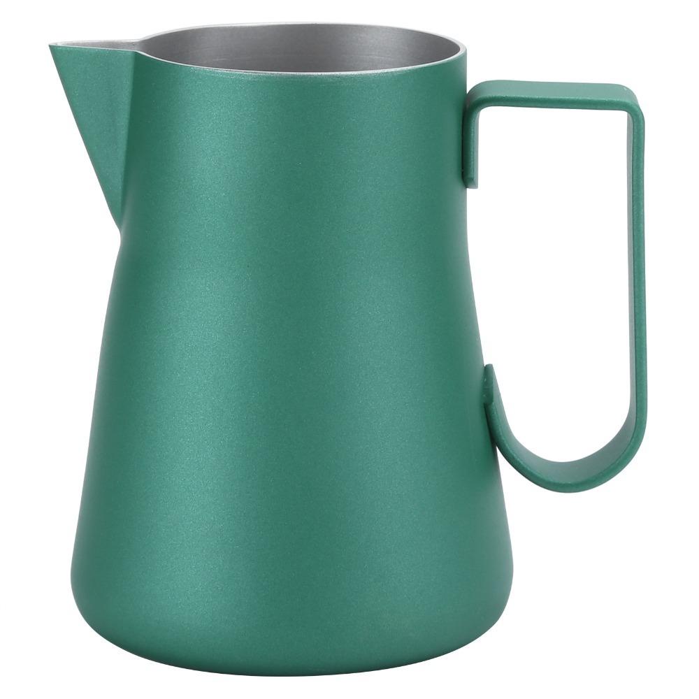 Stainless Steel Milk Frothing Pitcher 350ml Capacity Green Coffee Making Cup Pointed Mouth Blue Latte Art Jug Coffee Making зелений
Stainless Steel Milk Frothing Pitcher 350ml Capacity Green Coffee Making Cup Pointed Mouth Blue Latte Art Jug Coffee Making зелений