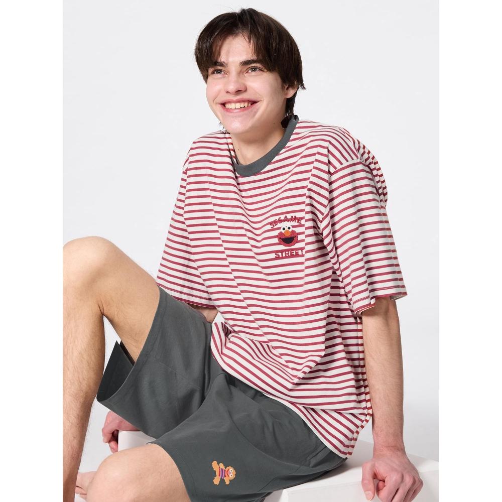 GU by Uniqlo Комплект для отдыха с короткими рукавами и шортами Улица Сезам 14 RED/XXL
GU by Uniqlo Комплект для отдыха с короткими рукавами и шортами Улица Сезам 14 RED/XXL
