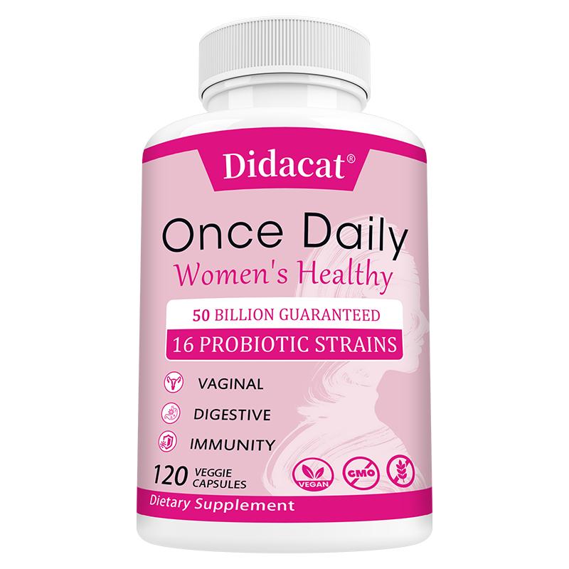 Women S Daily Probiotic Blend Supplement, 120 Veggie Capsules Per Bottle 120 Capsules
Women S Daily Probiotic Blend Supplement, 120 Veggie Capsules Per Bottle 120 Capsules
