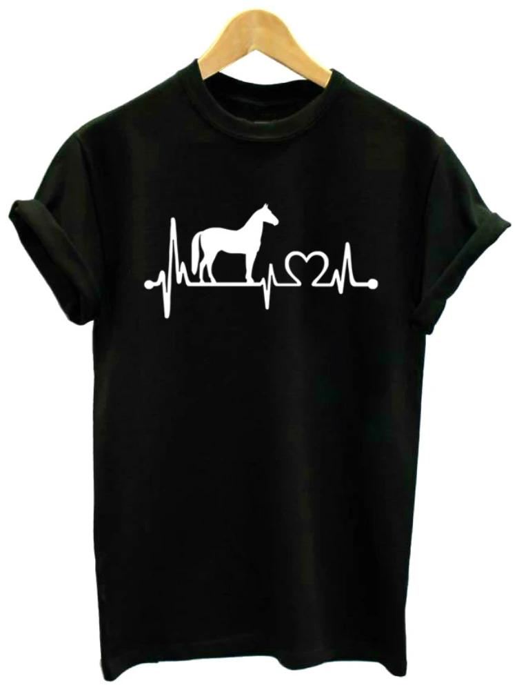 Horse Heartbeat Line Print T Shirt Women Short Sleeve O Neck Loose Women Tshirt Ladies Summer Fashion Tee Shirt Tops Clothes XXXL білий
Horse Heartbeat Line Print T Shirt Women Short Sleeve O Neck Loose Women Tshirt Ladies Summer Fashion Tee Shirt Tops Clothes XXXL білий