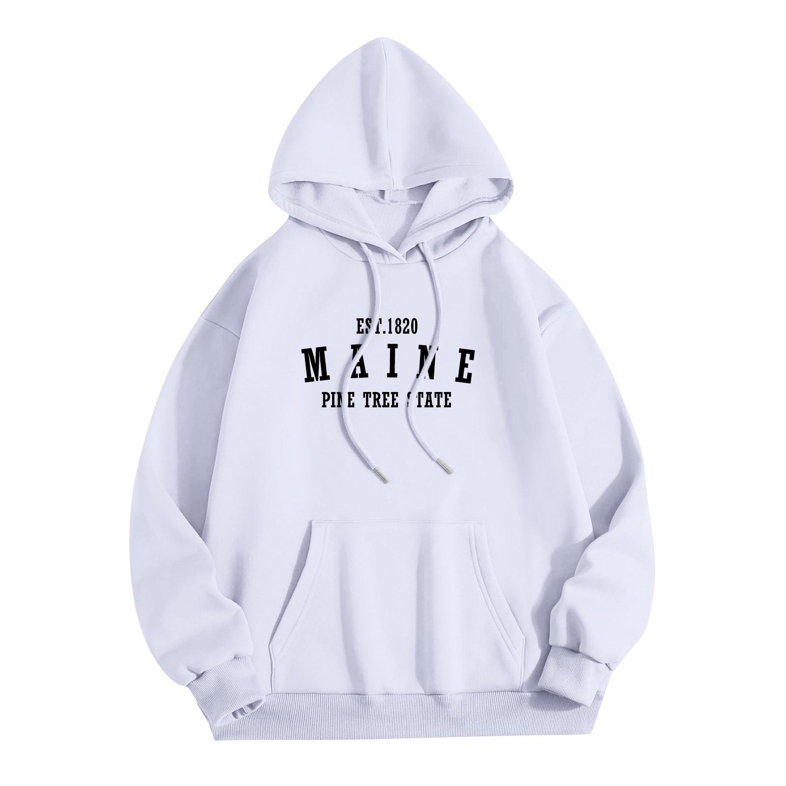 Женская мода O-образный вырез с длинным рукавом и принтом, толстовка с капюшоном XL белый
Женская мода O-образный вырез с длинным рукавом и принтом, толстовка с капюшоном XL белый