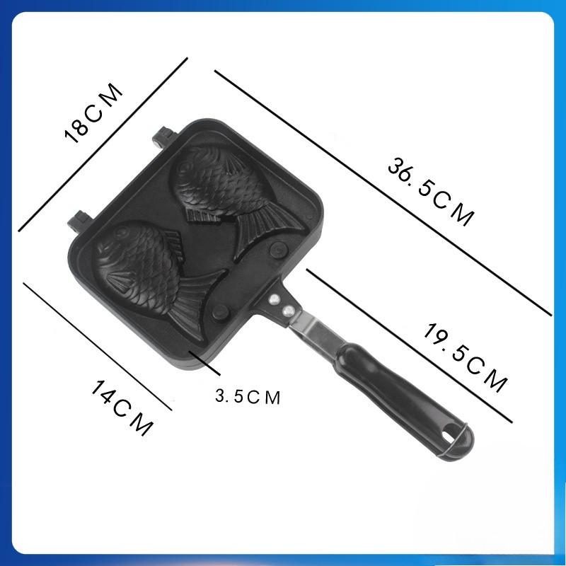 Waffle Pan 2 Sided Cast Baking Mould Aluminum Casts Fish Shape Cake Maker Household Cooking Bakeware Tool
Waffle Pan 2 Sided Cast Baking Mould Aluminum Casts Fish Shape Cake Maker Household Cooking Bakeware Tool