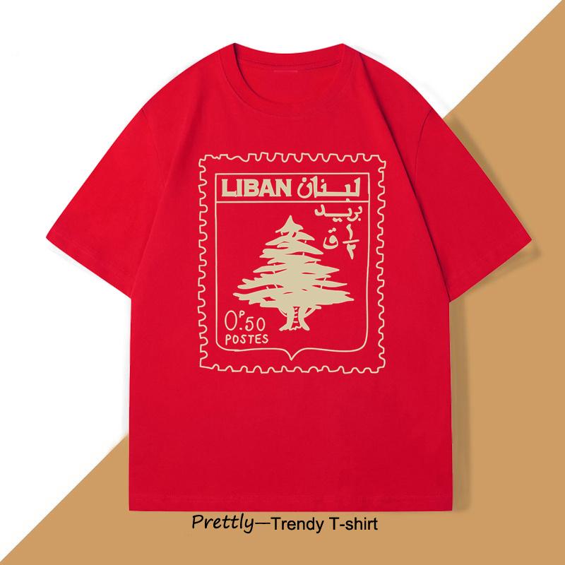 Lebanon Vintage Tshirt Support Lebanese Flag Printed T-shirt Men Women Cotton Short Sleeve Men s Clothes Graphic T Shirts S
Lebanon Vintage Tshirt Support Lebanese Flag Printed T-shirt Men Women Cotton Short Sleeve Men s Clothes Graphic T Shirts S