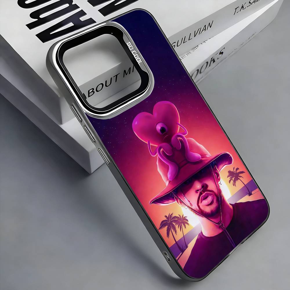 D-DtMF Bad B-Bunny Phone Case For iPhone 17, 16,15,14,13,12,11 Plus,Pro Max, Colorful Silver Funda Cover iPhone11PROMAX
D-DtMF Bad B-Bunny Phone Case For iPhone 17, 16,15,14,13,12,11 Plus,Pro Max, Colorful Silver Funda Cover iPhone11PROMAX