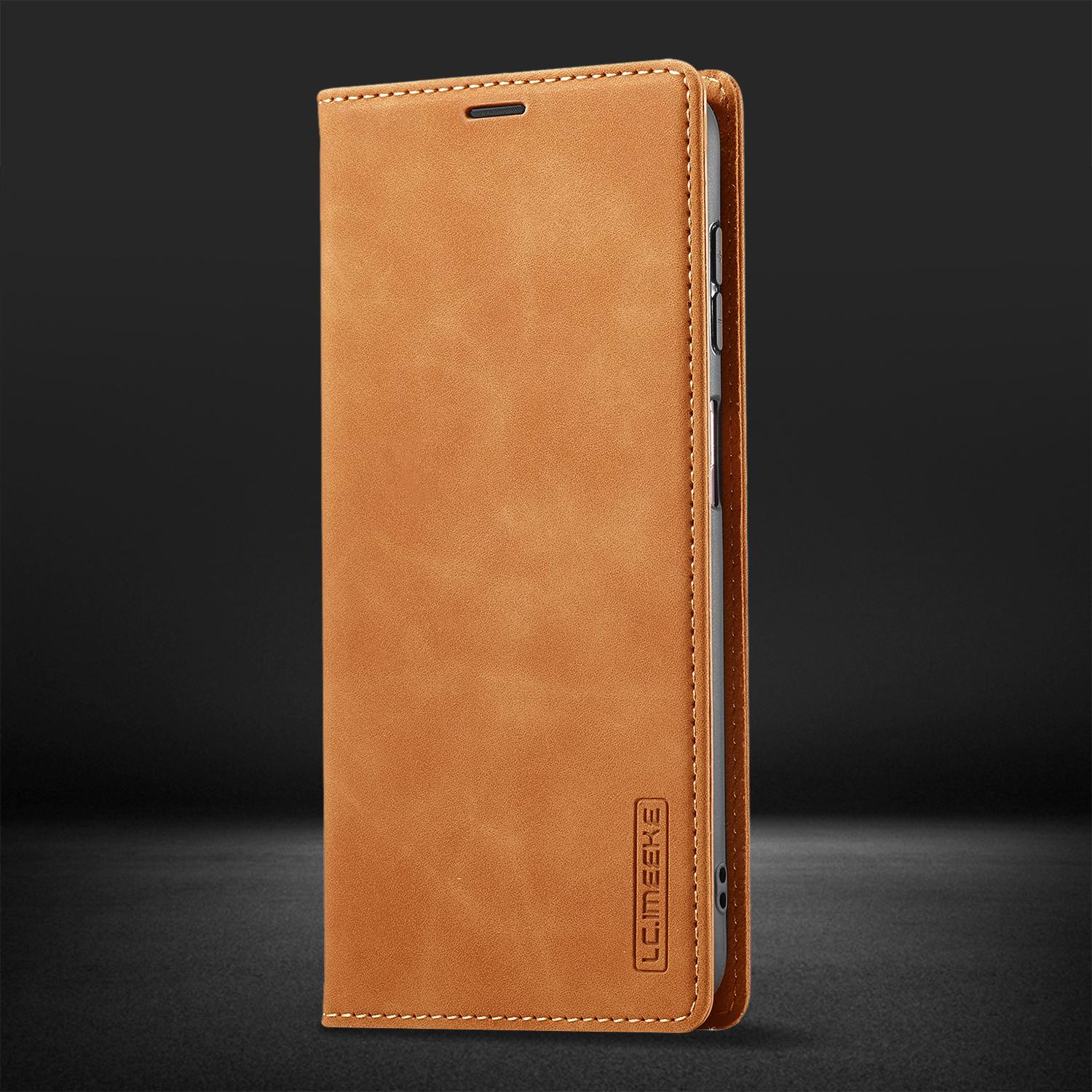 LC.IMEEKE Luxury Fashion Wallet Case Magnetic Flip PU Leather Card Stand Cover Protector Skins Shell for Cell Phones For Samsung Galaxy S23 Ultra (Side Buckle) коричневий
LC.IMEEKE Luxury Fashion Wallet Case Magnetic Flip PU Leather Card Stand Cover Protector Skins Shell for Cell Phones For Samsung Galaxy S23 Ultra (Side Buckle) коричневий