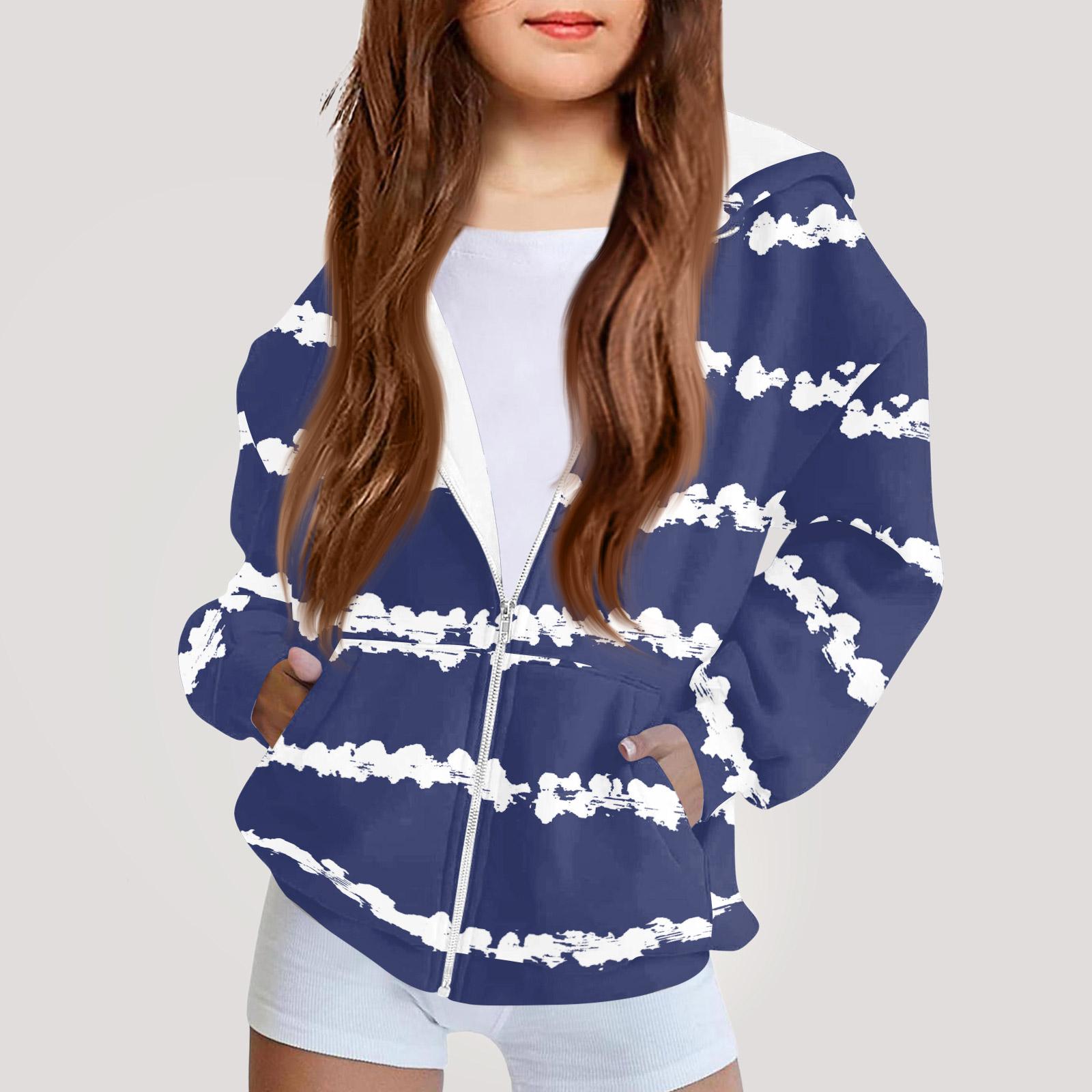 Children s Fashion Printed Long Sleeved Hooded Sweatshirt Girls Hoodie Jacket 110 Темно-синій
Children s Fashion Printed Long Sleeved Hooded Sweatshirt Girls Hoodie Jacket 110 Темно-синій