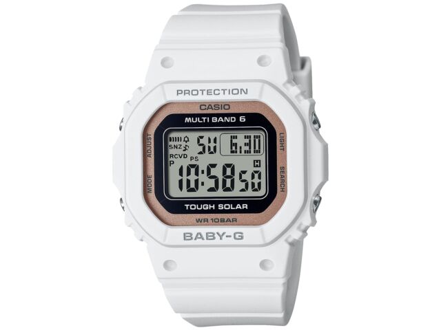 Casio Baby-G BGD-5650SP-7JR женские часы кварцевые цифровые белые мировое время НОВЫЕ 
Casio Baby-G BGD-5650SP-7JR женские часы кварцевые цифровые белые мировое время НОВЫЕ