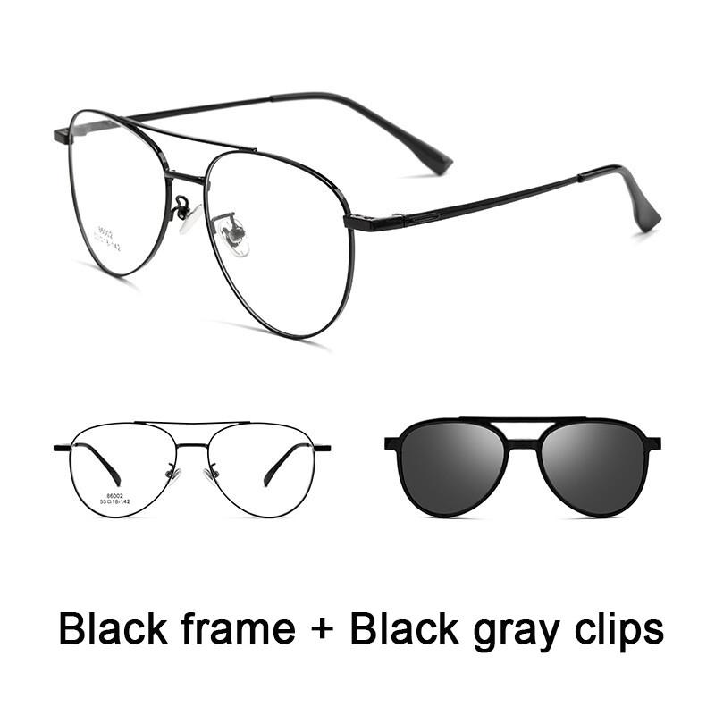 Polarized Magnetic Clip-On Prescription Myopia Glasses Men TR90 Clear Lens Alloy Pilot Eyewear Anti Glare Driving Glasses Original Lenses чорний
Polarized Magnetic Clip-On Prescription Myopia Glasses Men TR90 Clear Lens Alloy Pilot Eyewear Anti Glare Driving Glasses Original Lenses чорний