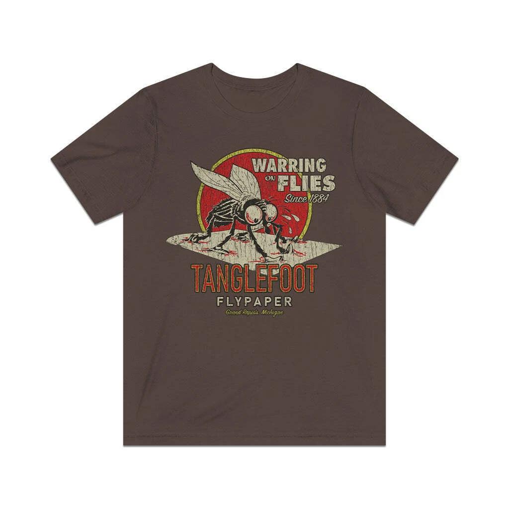 Tanglefoot Flypaper 1884 Vintage Men’s T shirt S
Tanglefoot Flypaper 1884 Vintage Men’s T shirt S