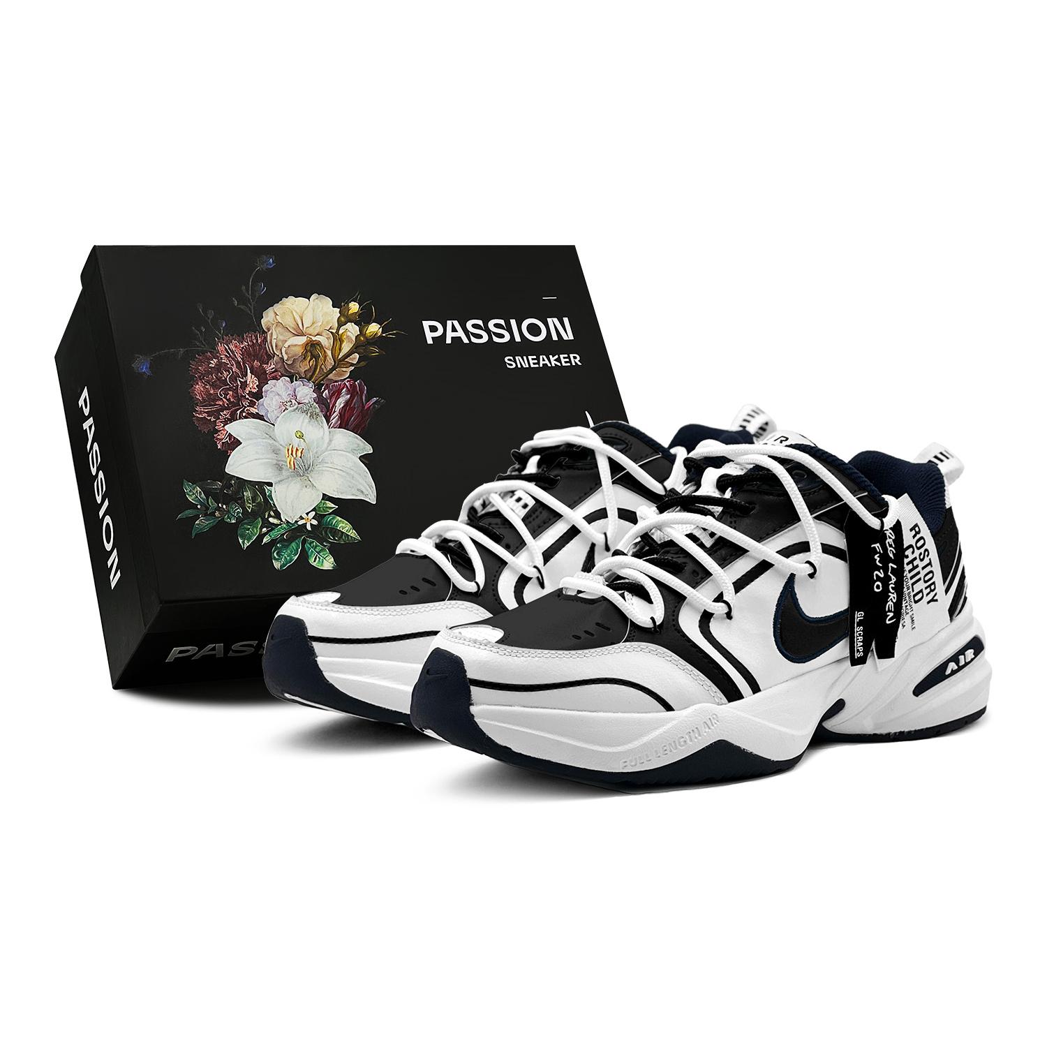 Nike Air Monarch 4 Breathable Low top Chunky Sneakers Unisex Black White 415445-102(TeamS2-S-BOX) 36
Nike Air Monarch 4 Breathable Low top Chunky Sneakers Unisex Black White 415445-102(TeamS2-S-BOX) 36