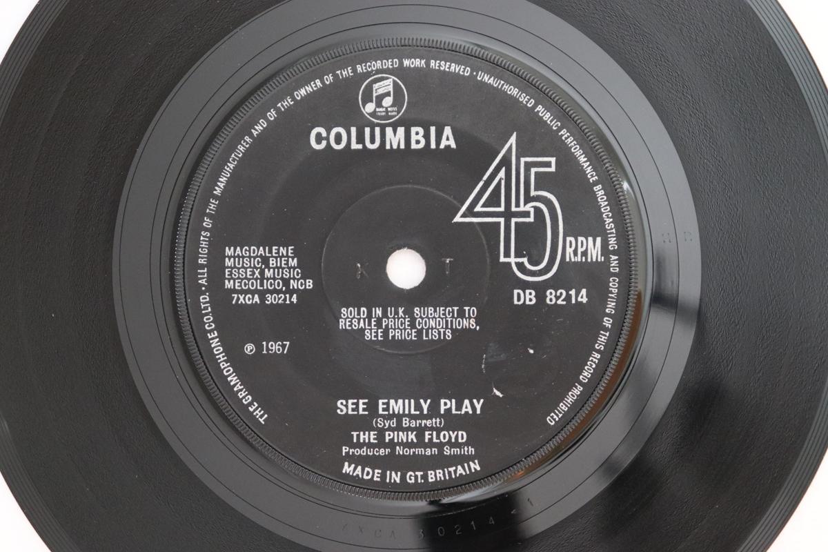 7inch Record PINK FLOYD - See Emily Play / Scarecrow DB8214 COLUMBIA 1967 UK Rock Used
7inch Record PINK FLOYD - See Emily Play / Scarecrow DB8214 COLUMBIA 1967 UK Rock Used