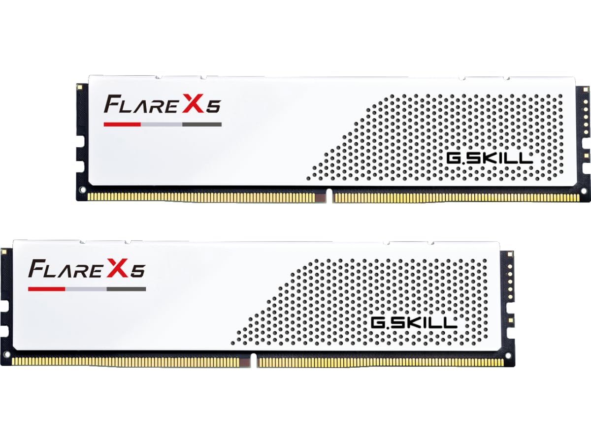 DDR5 Memory 32GBKit x 2 OVERCLOCK WORKS purchase limited bonus sticker included Flare X5 G.Skill DDR5-6400 (16GB discs) F5-6400J3240G16GX2-FX5W білий
DDR5 Memory 32GBKit x 2 OVERCLOCK WORKS purchase limited bonus sticker included Flare X5 G.Skill DDR5-6400 (16GB discs) F5-6400J3240G16GX2-FX5W білий