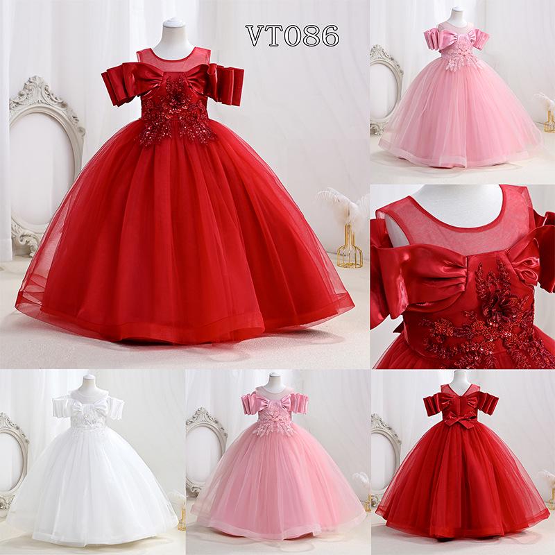 European & American Girls Mesh Puff Skirt Long Princess Dress - Formal Flower Girl Evening Wear 130 cm білий
European & American Girls Mesh Puff Skirt Long Princess Dress - Formal Flower Girl Evening Wear 130 cm білий