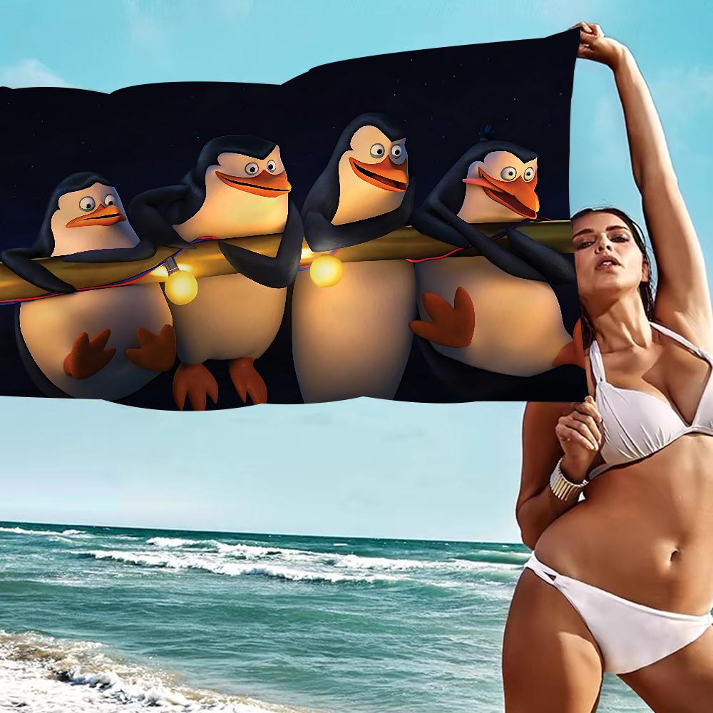 Cute Penguins Of Madagascar Cartoon Beach Towel Bath Towels For Girl Microfiber Quick Dry Sand Free Beach Yoga Spa W40*H60(CM)
Cute Penguins Of Madagascar Cartoon Beach Towel Bath Towels For Girl Microfiber Quick Dry Sand Free Beach Yoga Spa W40*H60(CM)