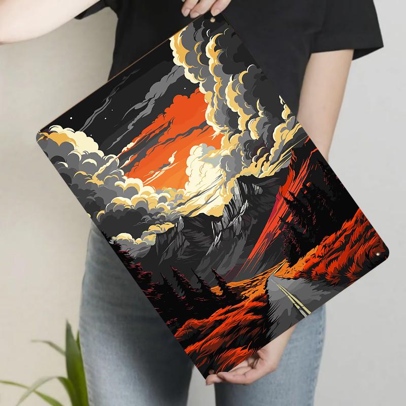 Sunset Mountain Landscape Metal Wall Art Modern Home Decor Living RoomWall Hanging Decorative Painting 20x30cm(7.8x11.8inch)
Sunset Mountain Landscape Metal Wall Art Modern Home Decor Living RoomWall Hanging Decorative Painting 20x30cm(7.8x11.8inch)