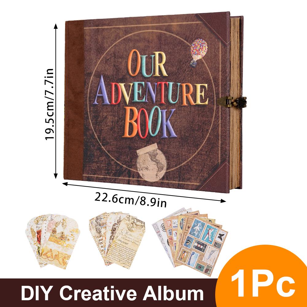 Our Adventure Journal 146page Vintage Leather DIY Scrapbook Album Balloon Text Theme for Anniversary Wedding Mother s Day Gifts
Our Adventure Journal 146page Vintage Leather DIY Scrapbook Album Balloon Text Theme for Anniversary Wedding Mother s Day Gifts
