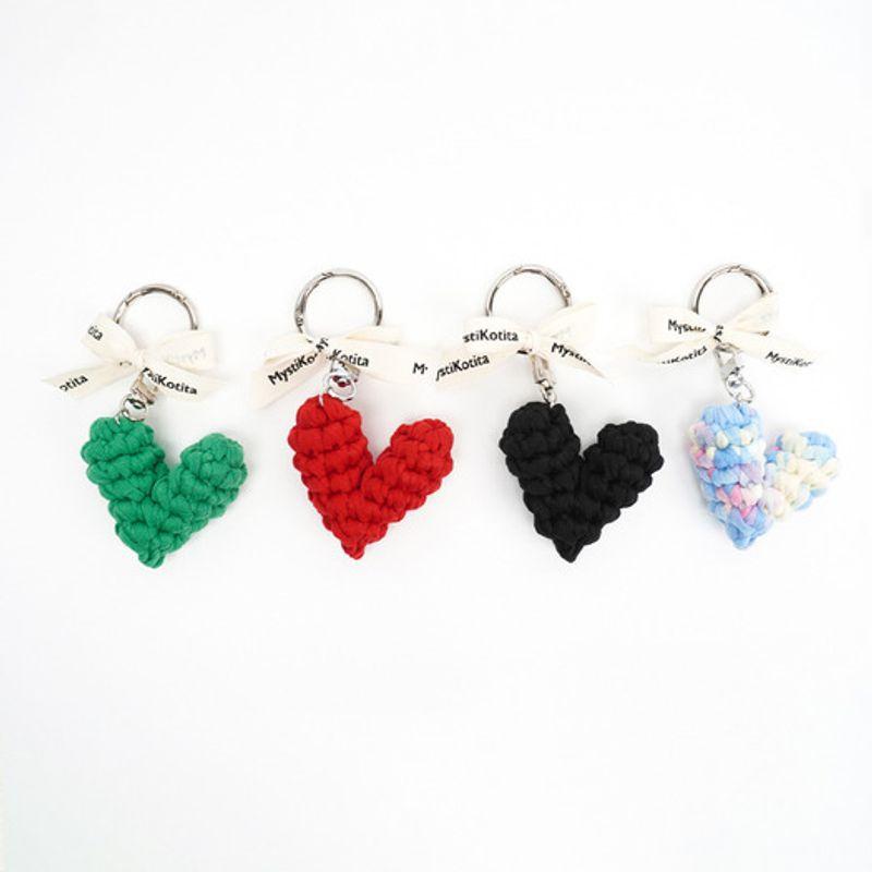 MysteRoot Lara Heart Keyring - 4Colors Cotton Candy
MysteRoot Lara Heart Keyring - 4Colors Cotton Candy