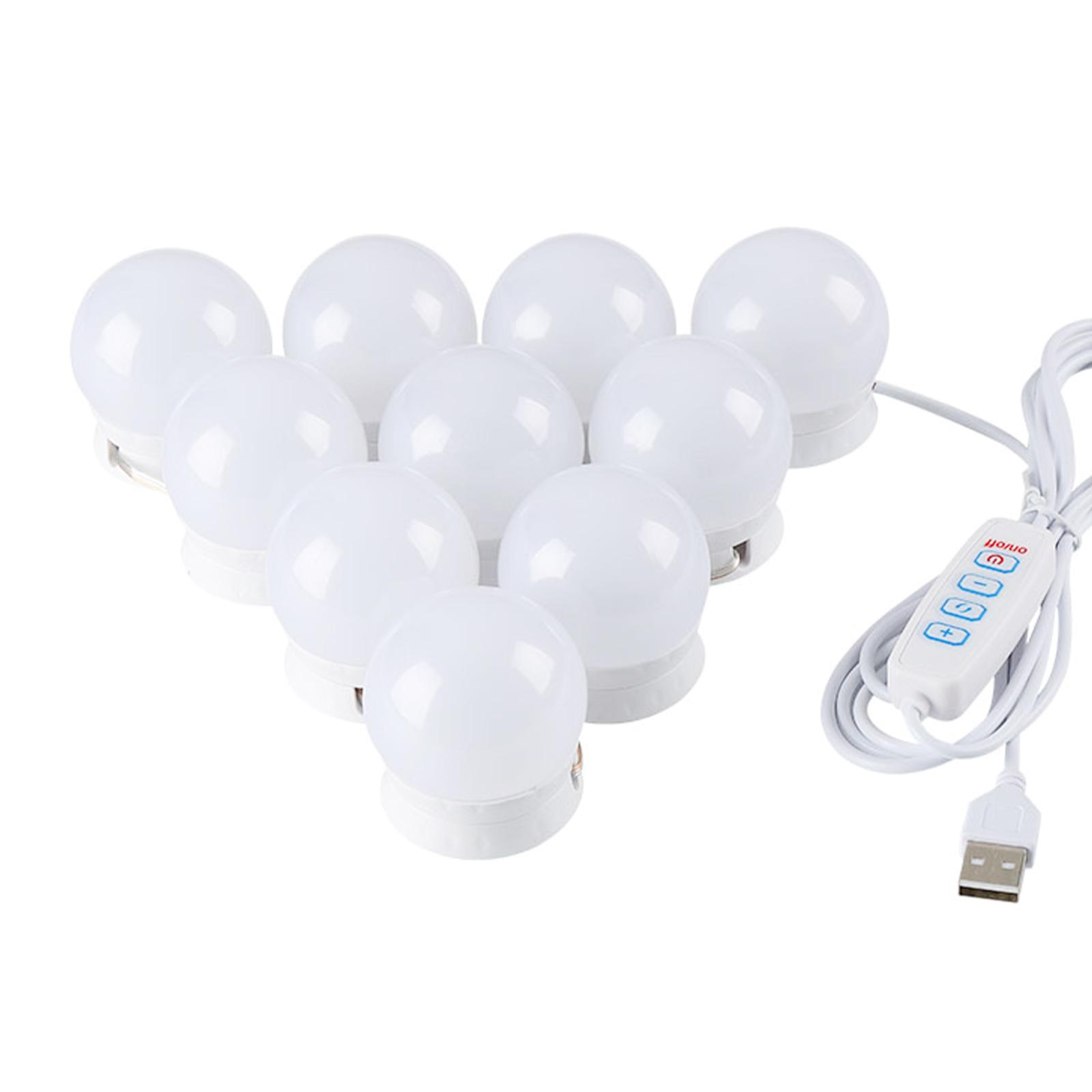 Светодиодная лампочка для косметического зеркала с регулируемой яркостью, освещение для зеркала для макияжа, туалетный светильник с 3 цветовыми температурами белый
Светодиодная лампочка для косметического зеркала с регулируемой яркостью, освещение для зеркала для макияжа, туалетный светильник с 3 цветовыми температурами белый