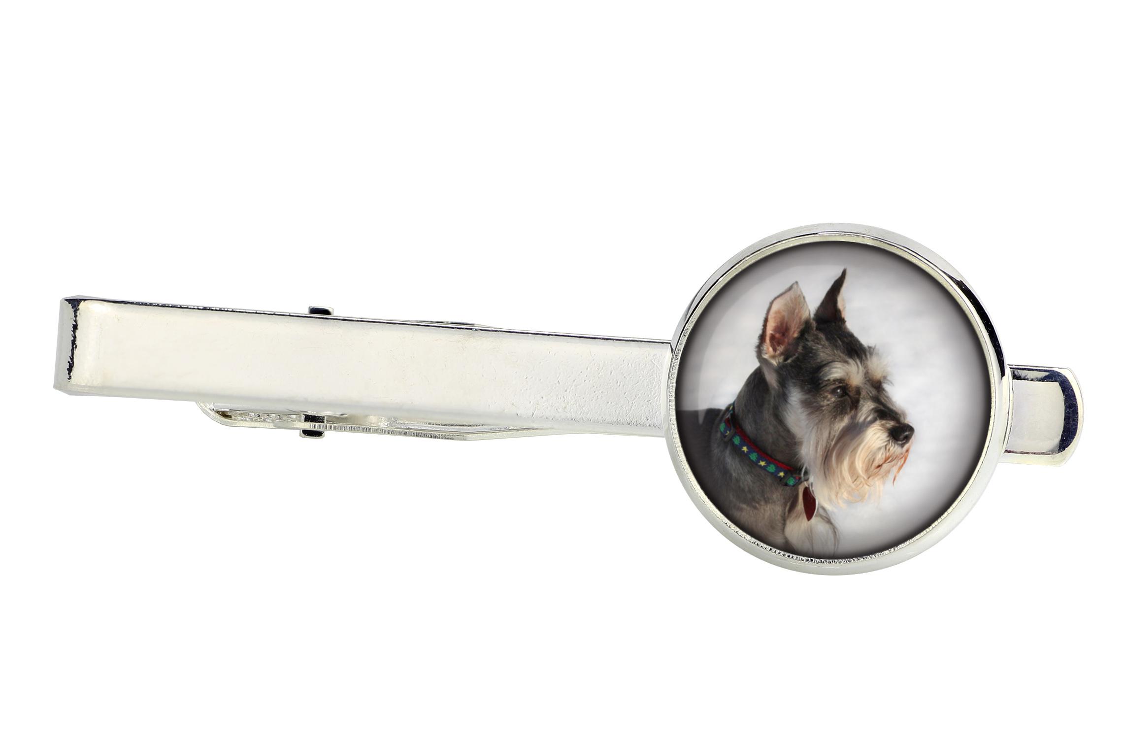 Schnauzer I - tie clip, ornament, jewelry for an evening outfit by Art-Dog срібний
Schnauzer I - tie clip, ornament, jewelry for an evening outfit by Art-Dog срібний
