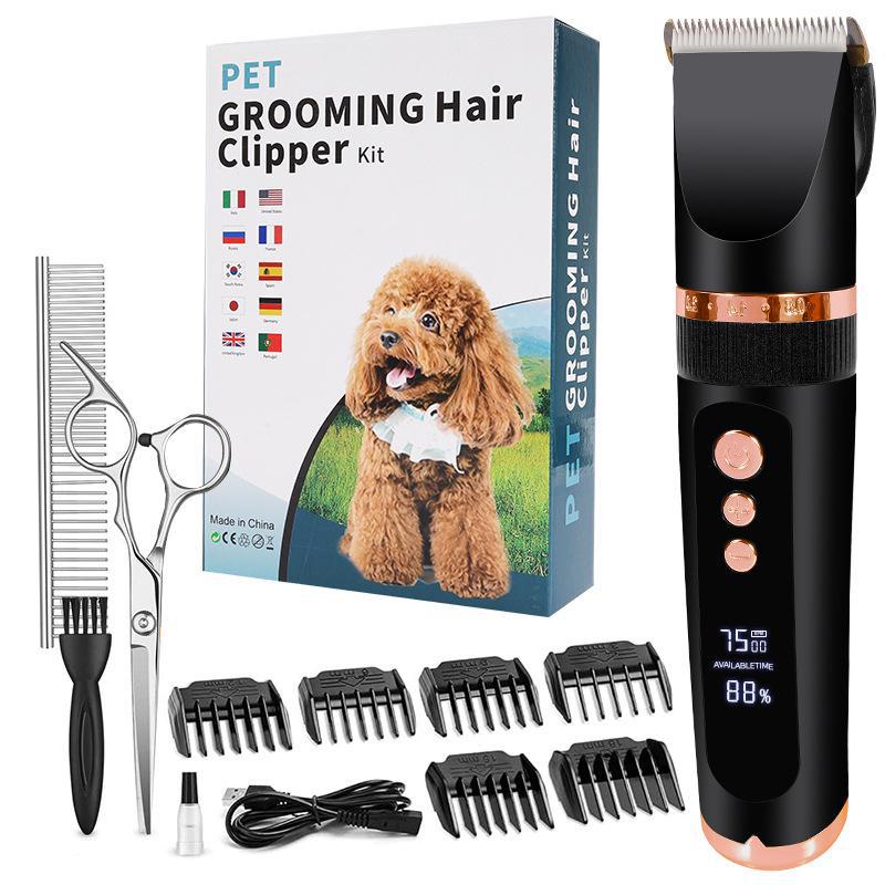 B7 LCD Pet Hair Clipper Electric Brit для собак, кошек и плюшевых пород Foundation чёрный/золотой
B7 LCD Pet Hair Clipper Electric Brit для собак, кошек и плюшевых пород Foundation чёрный/золотой