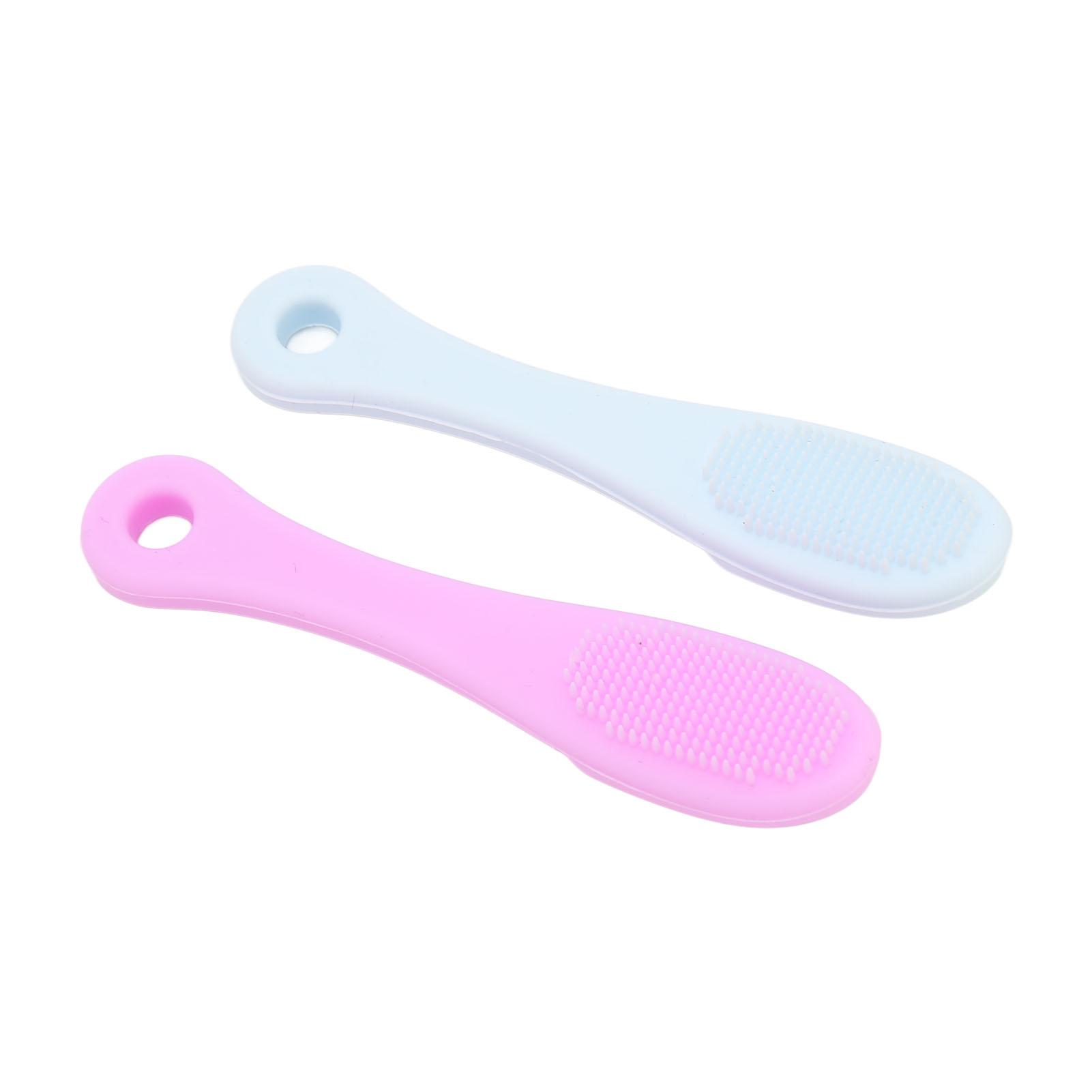 2pcs Facial Cleansing Silicone Sleeves Blackhead Removal Skin Massage Cleaner for Nose Pores
2pcs Facial Cleansing Silicone Sleeves Blackhead Removal Skin Massage Cleaner for Nose Pores