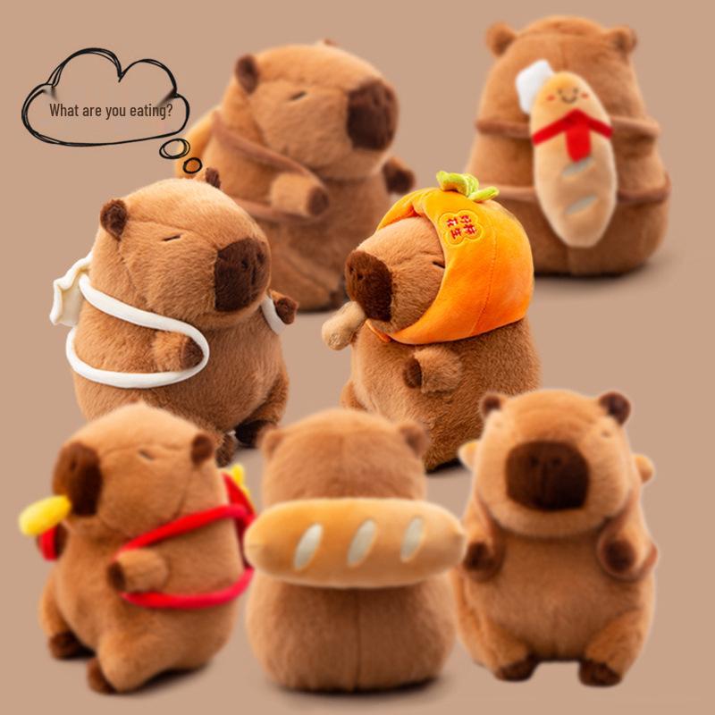 Capybara Plush Toy - Cute Baking Bread Series Stuffed Animal & Children s Sleeping Pillow Doll 25 cm
Capybara Plush Toy - Cute Baking Bread Series Stuffed Animal & Children s Sleeping Pillow Doll 25 cm