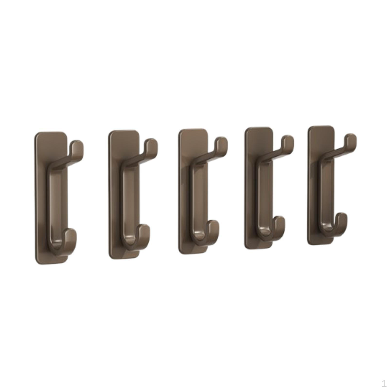 5 Mounting Hooks for Simple Installation Multi-Use Organizer in Room коричневий
5 Mounting Hooks for Simple Installation Multi-Use Organizer in Room коричневий