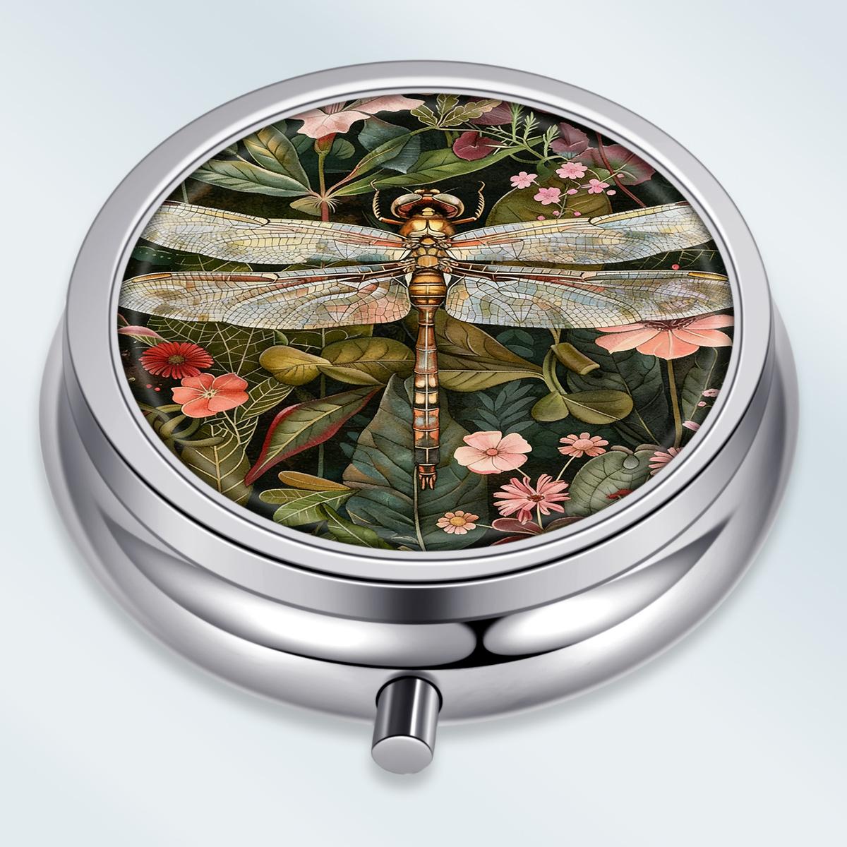 Portable Pill Box with 3 Compartments, Mini Metal Medicine Organizer Case, Cute Printed Pill Container for Vitamins, Pills, Jewelry, Travel, Daily Use разноцветный
Portable Pill Box with 3 Compartments, Mini Metal Medicine Organizer Case, Cute Printed Pill Container for Vitamins, Pills, Jewelry, Travel, Daily Use разноцветный