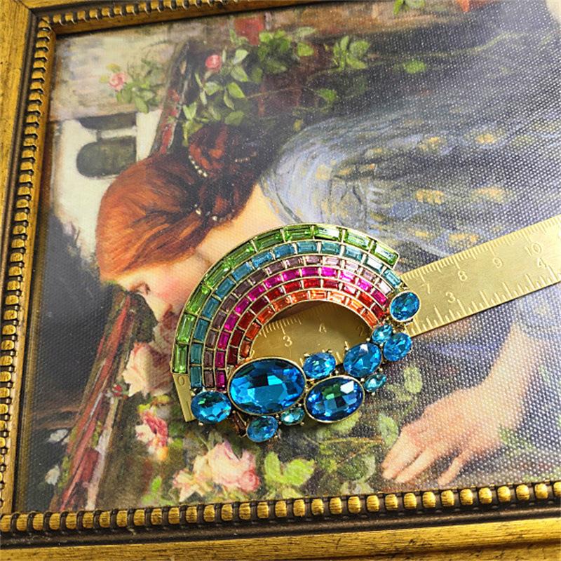 Средневековая тяжелая промышленность полная бриллиантовая брошь тюльпан радужный цветок орел птица роза женская брошь булавка
Средневековая тяжелая промышленность полная бриллиантовая брошь тюльпан радужный цветок орел птица роза женская брошь булавка