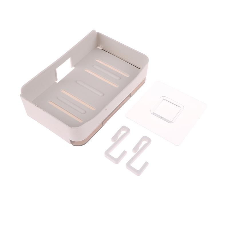 Пластиковый держатель для мыла без сверления, мыльница для ванной комнаты со сливом воды, настенный органайзер для мыльницы, аксессуары для ванной комнаты белый
Пластиковый держатель для мыла без сверления, мыльница для ванной комнаты со сливом воды, настенный органайзер для мыльницы, аксессуары для ванной комнаты белый